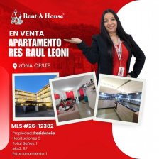MLS 26-12382 VENTA DE APARTAMENTO EN RES RAUL LEONI 2 ETAPA ..KAREMBERNAL