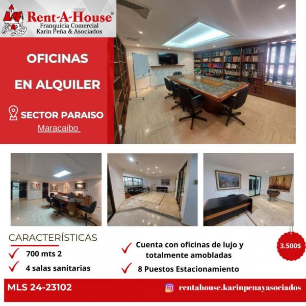 Foto Oficina en Alquiler en Maracaibo, Zulia - U$D 3.500 - OFA231035 - BienesOnLine