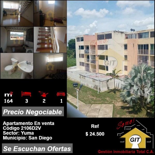 Apartamento en Venta en Yuma San Diego, Carabobo