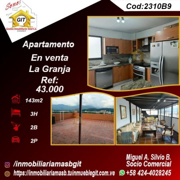 Apartamento en Venta en La Granja Naguanagua, Carabobo