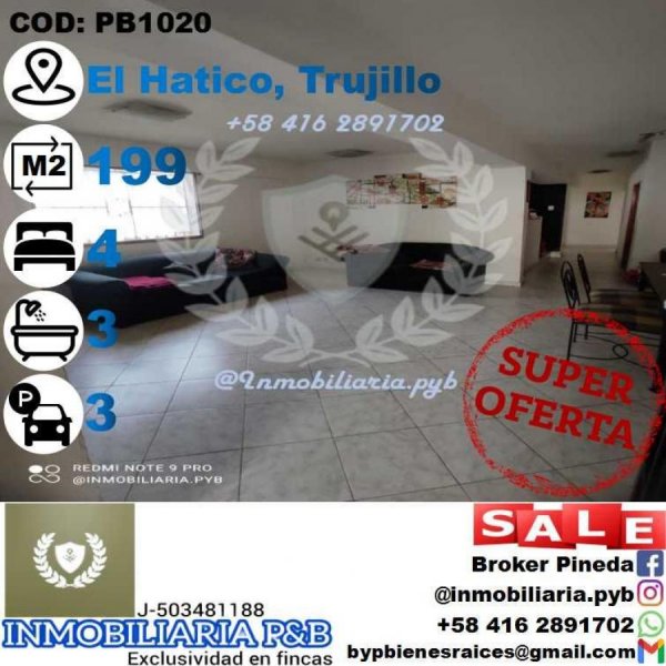 Quinta en Venta en  Trujillo, Trujillo