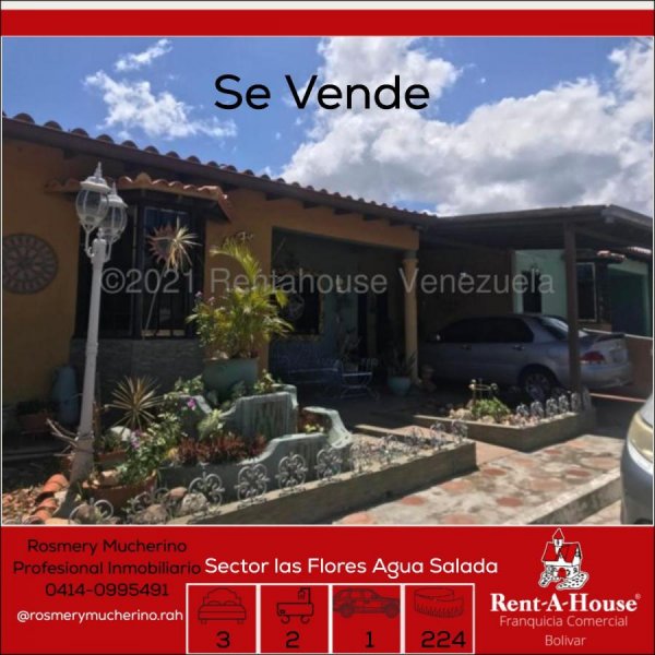 Foto Casa en Venta en AGUA SALADA, Ciudad Bolívar, Bolívar - U$D 23.000 - CAV149493 - BienesOnLine