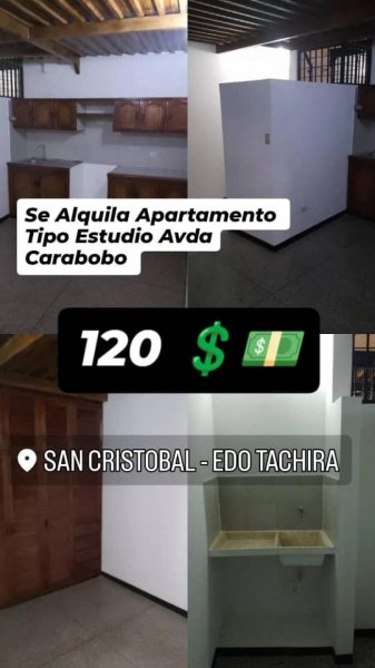 Apartamento en Alquiler en  San Cristóbal, Táchira