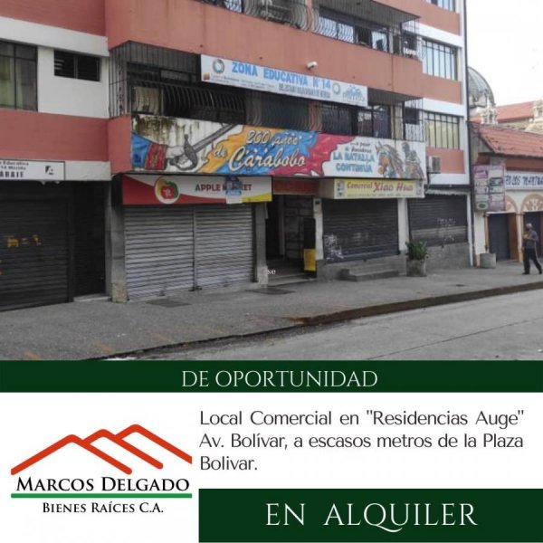 Foto Local en Alquiler en A escasos mts de la Plaza Bolívar  - Centro Merida, Mérida, Mérida - BsF 120 - LOA179321 - BienesOnLine