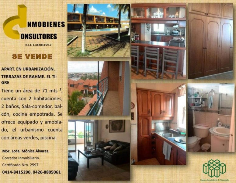 Foto Apartamento en Venta en El Tigre, Anzoátegui - BsF 104.000.000 - APV115419 - BienesOnLine