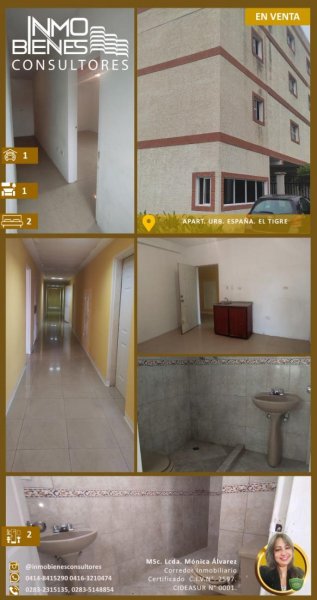 Apartamento en Venta en Edmundo Barrios El Tigre, Anzoátegui