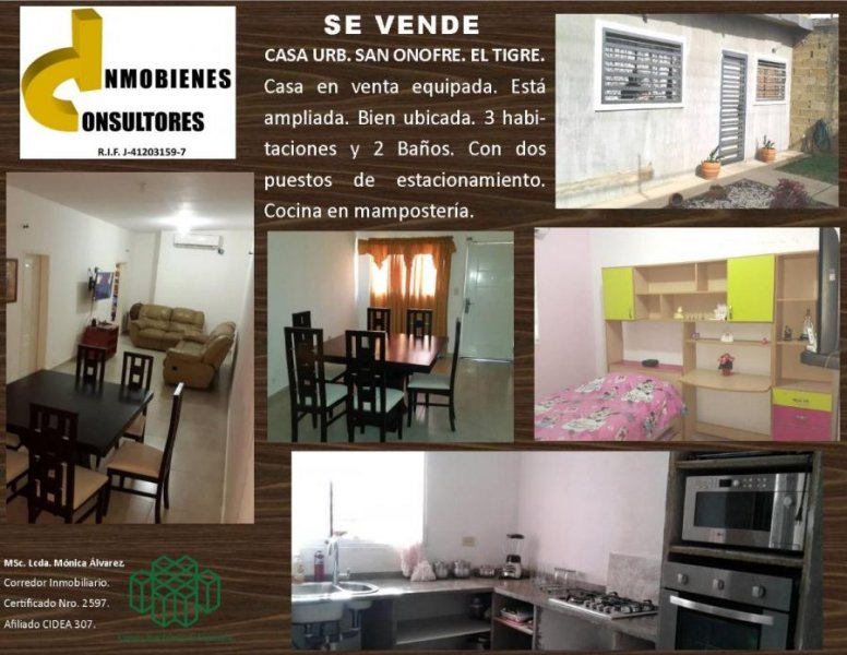 Foto Casa en Venta en El Tigre, Anzoátegui - BsF 21.000 - CAV114052 - BienesOnLine