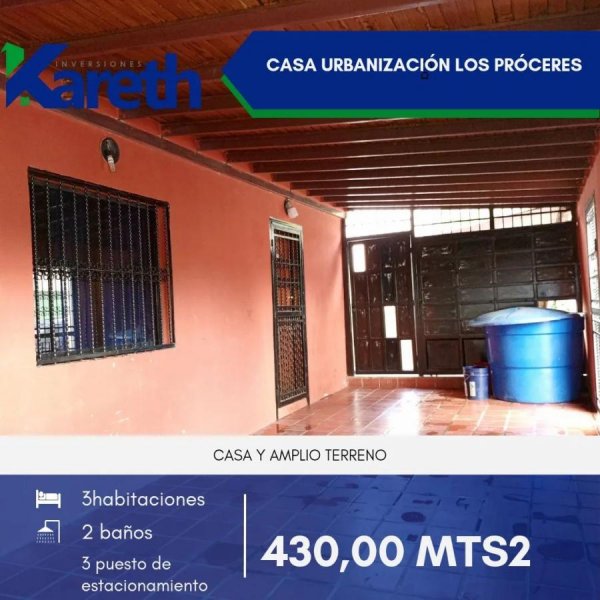 Casa en Venta en Agua Salada Ciudad Bolívar, Bolívar