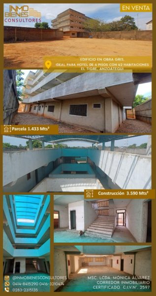 Edificio en Venta en  El Tigre, Anzoátegui