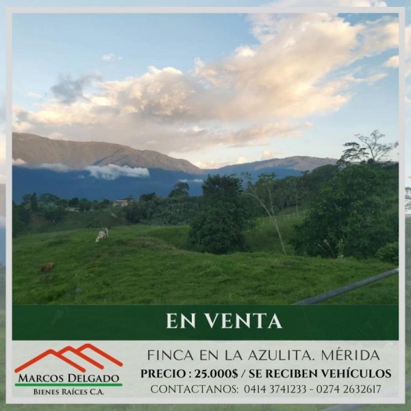 Finca en Venta en  La Azulita, Mérida