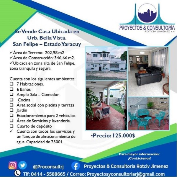 Casa en Venta en  San Felipe, Yaracuy