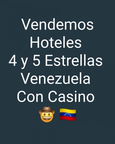 Hotel en Venta en @phagrovzla Hoteles 4 y 5 Estrellas Casino, Falcón