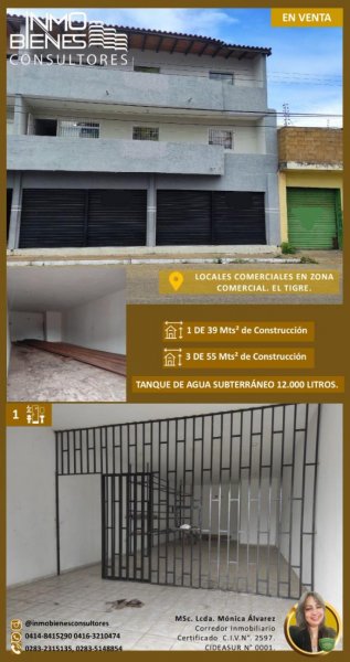 Local en Venta en Edmundo Barrios El Tigre, Anzoátegui