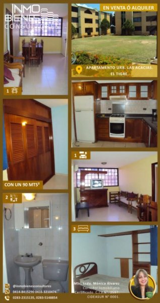 Apartamento en Venta en Edmundo Barrios El Tigre, Anzoátegui