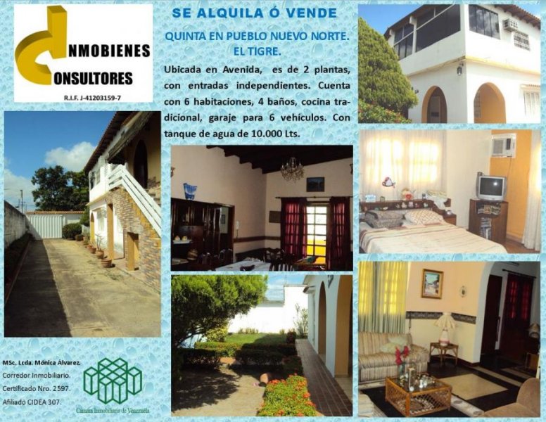 Foto Casa en Venta en El Tigre, Anzoátegui - BsF 40.000 - CAV114083 - BienesOnLine