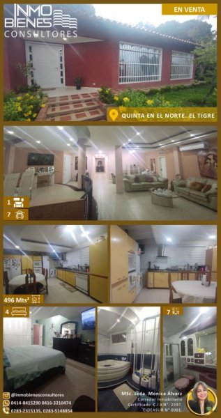 Quinta en Venta en  El Tigre, Anzoátegui