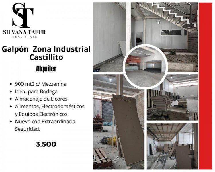 Foto Galpon en Alquiler en Zona Industrial Castillito, Valencia, Carabobo - U$D 3.500 - GAA180251 - BienesOnLine