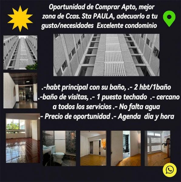 Apartamento en Venta en Baruta Santa Paula, Distrito Federal