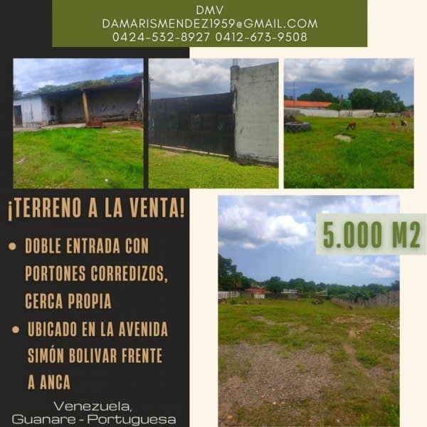 Foto Terreno en Venta en Guanare, Portuguesa - U$D 30.000 - TEV179126 - BienesOnLine