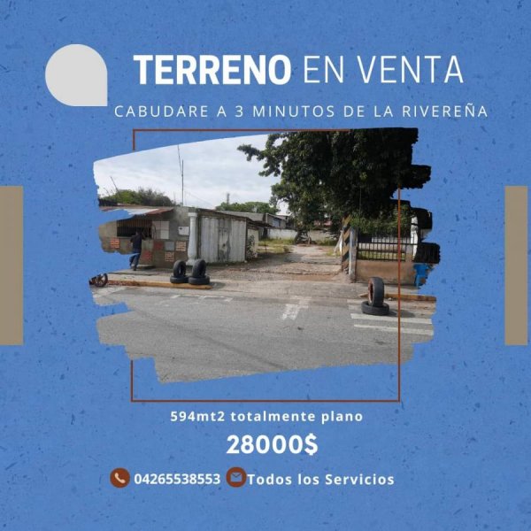 Terreno en Venta en Jose G Bastidas Cabudare, Lara