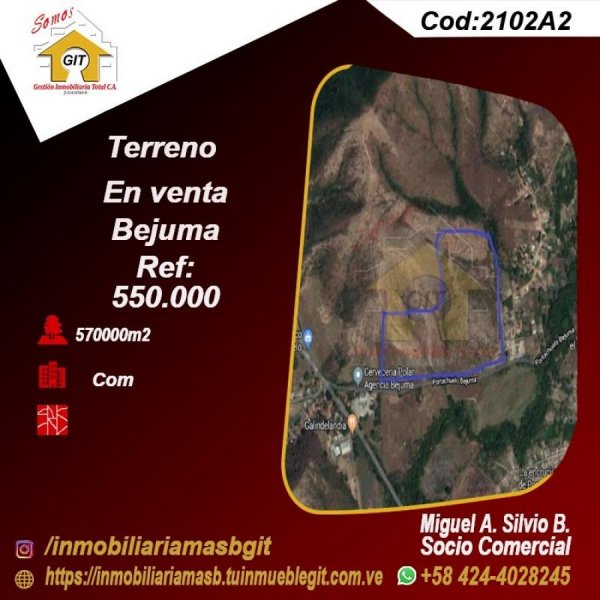 Terreno en Venta en BEJUMA Bejuma, Carabobo