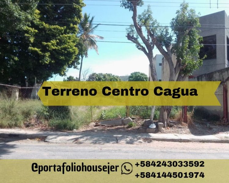 Terreno en Venta en Centro Sector Centro Cagua, Aragua