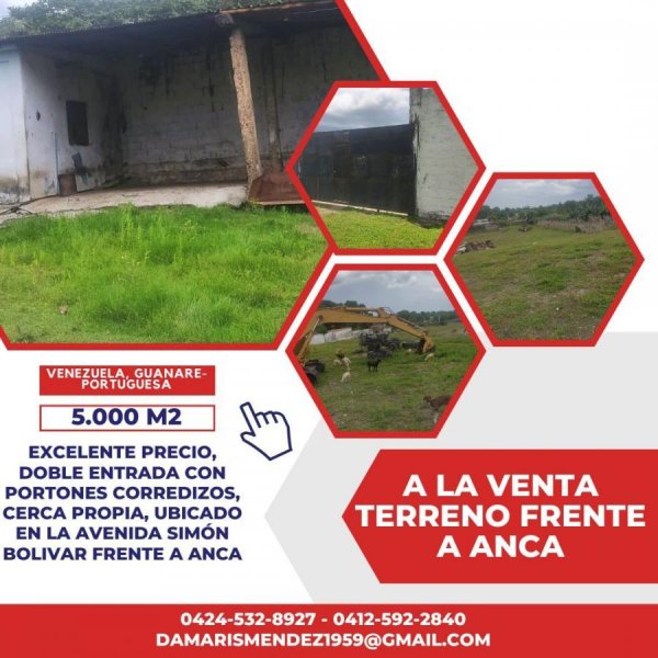 Terreno en Venta en  Guanare, Portuguesa