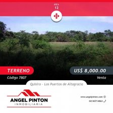 Terreno en Venta en  Caucagua, Miranda