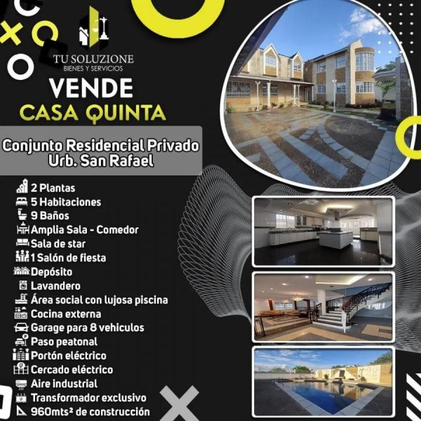 Quinta en Venta en  Ciudad Bolívar, Bolívar