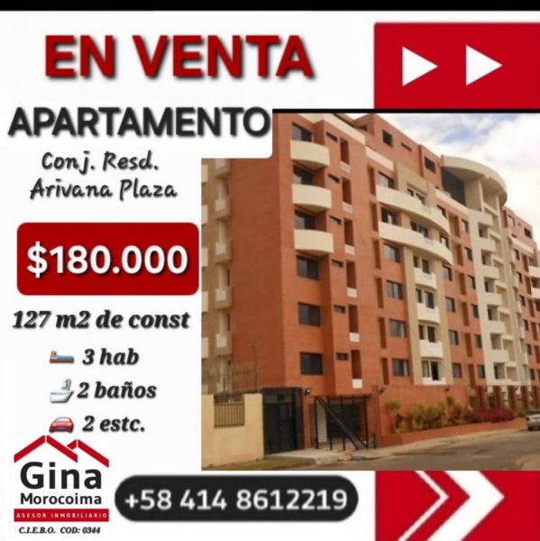 Vendo Apartamento en Arivana Plaza
