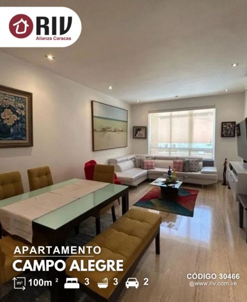 VENDO APARTAMENTO EN CAMPO ALEGRE