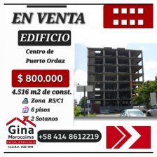 Edificio en Venta en Cachamay Ciudad Guayana, Bolívar
