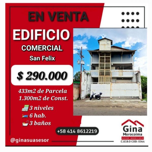 Edificio en Venta en San Felix Ciudad Guayana, Bolívar