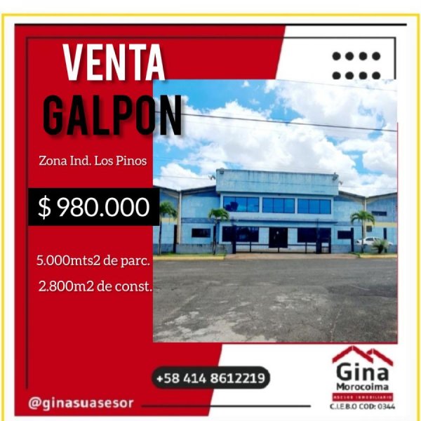 Galpon en Venta en Unare Ciudad Guayana, Bolívar