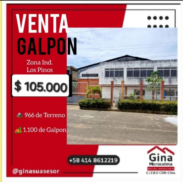 Galpon en Venta en Unare Ciudad Guayana, Bolívar