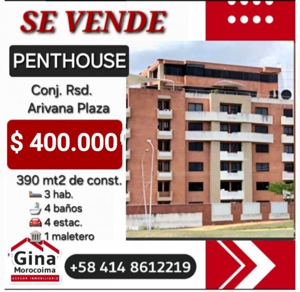 Vendo Pent hause en Arivana Plaza