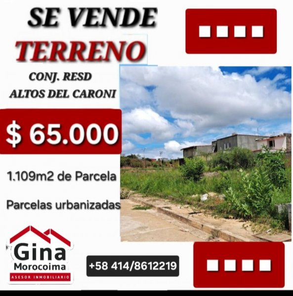 Terreno en Venta en Universidad Puerto Ordaz, Bolívar