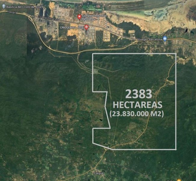 Foto Terreno en Venta en Barcelona, Barcelona, Anzoátegui - 2383 hectareas - TEV177944 - BienesOnLine