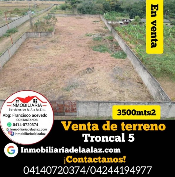 Foto Terreno en Venta en barinas, Barinas Capital, Barinas - U$D 75.000 - TEV171534 - BienesOnLine