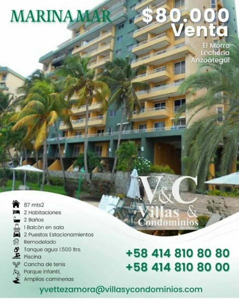 Apartamento en Venta en  Lechería, Anzoátegui