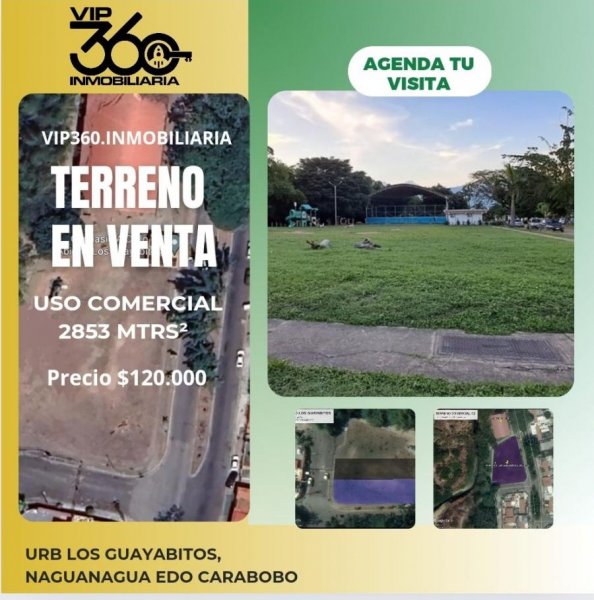 Terreno en Venta en Urb Los Guayabitos Naguanagua, Carabobo